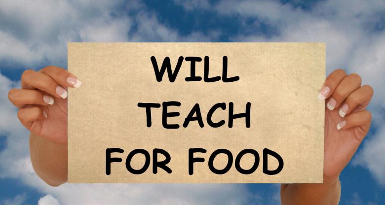 Free stock image of Teach for Food created by massagenerd
