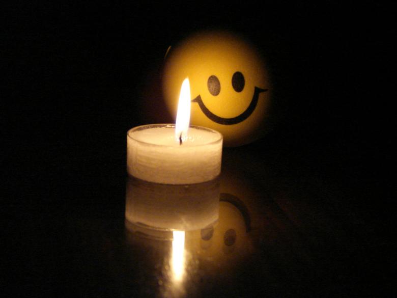 Free stock image of Little candle with funny face created by Tamer Fahmy