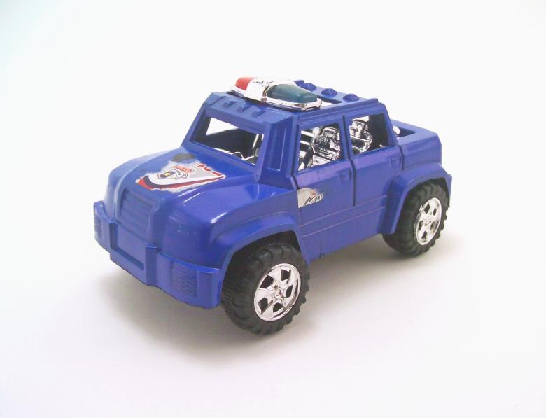 Free stock image of Blue police car created by homero chapa
