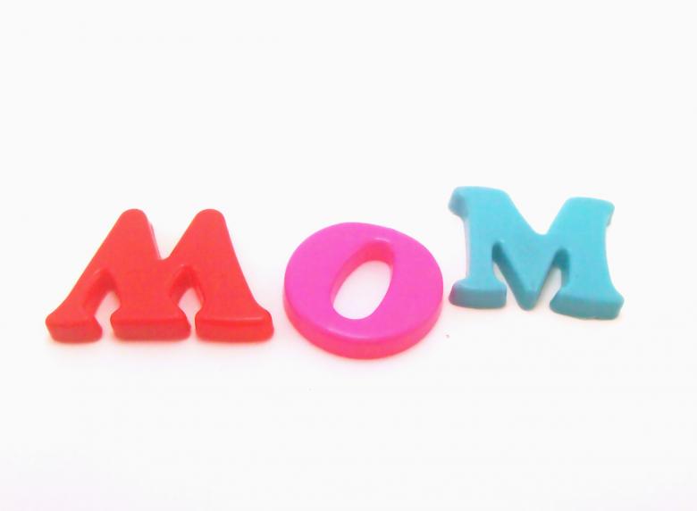 Free stock image of Plastic letters - Mom created by homero chapa