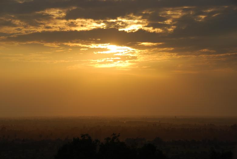 Free stock image of Sunset in Angkor created by Kadri Teev