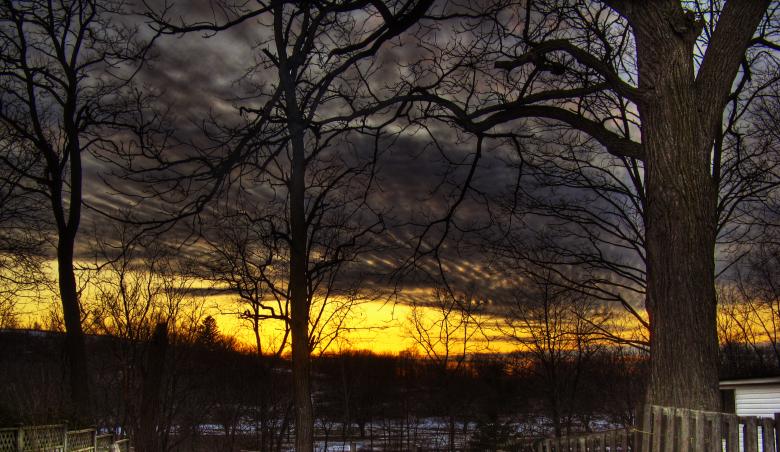 Free stock image of Outback sunset created by Brad