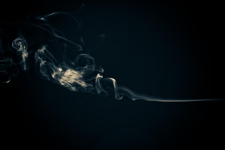 Free stock image of Abstract Smoke Swirl on Black created by Bjorgvin