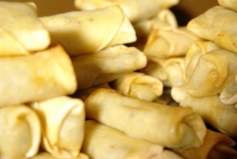 Free stock image of Mountain of spring rolls created by frhuynh