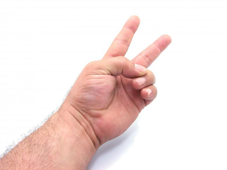 Free stock image of Two fingers created by homero chapa