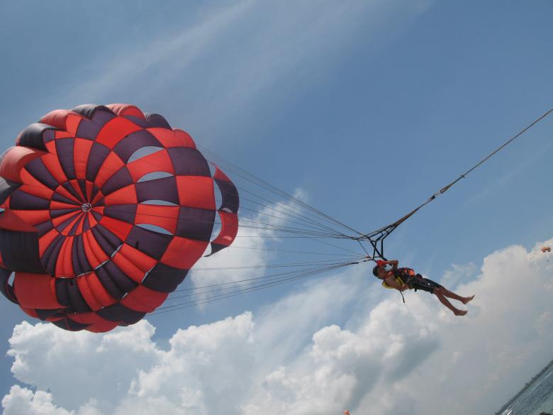 Free stock image of Paragliding created by voldevis