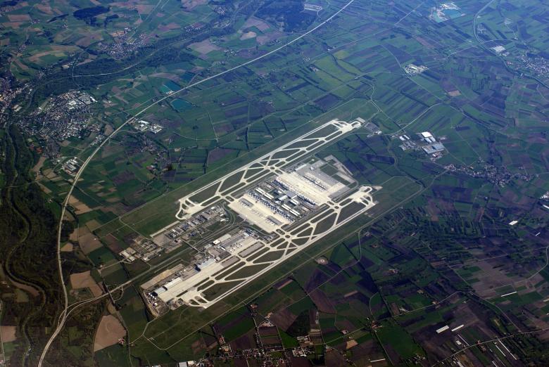 Free stock image of Munich Airport Aerial View created by Hristo Hristov
