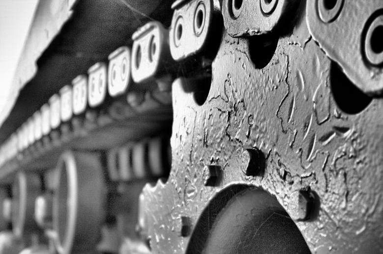 Free stock image of Army Tank Sprocket and Tread created by Tony Ryta