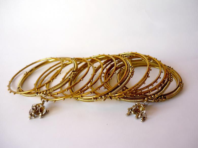 Free stock image of Gold Bangles created by Bilal Aslam