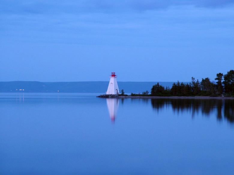 Free stock image of Baddeck Lighthouse created by Muzz