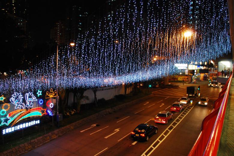 Free stock image of Hong Kong Lights created by Muzz