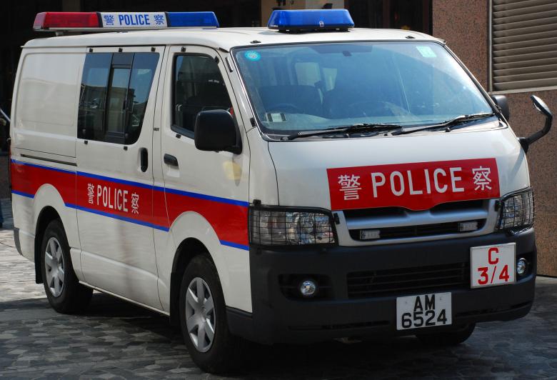 Free stock image of Hong Kong Police Van created by Muzz