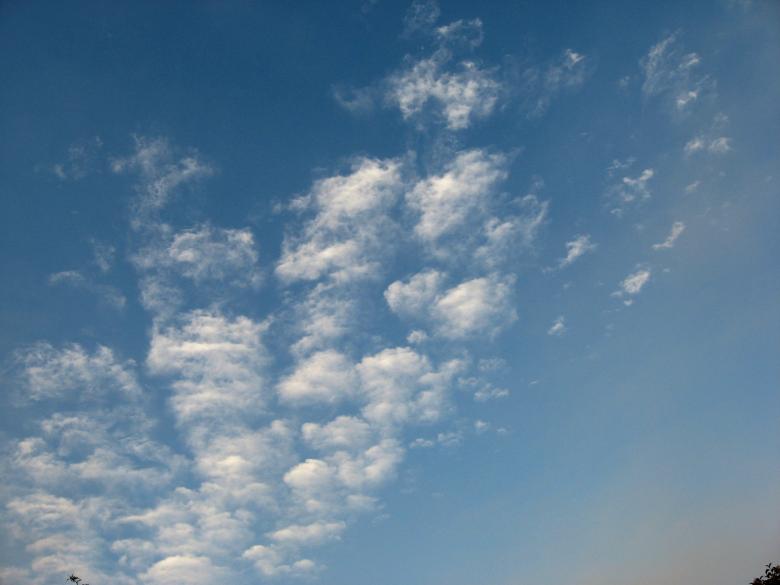 Free stock image of Summer Sky with Fluffy Clouds created by Rebecca Mitchell