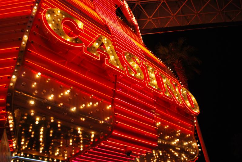 Free stock image of Casino neon sign created by James Beattie