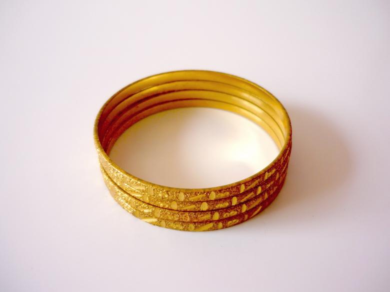 Free stock image of Gold Bangles created by Bilal Aslam