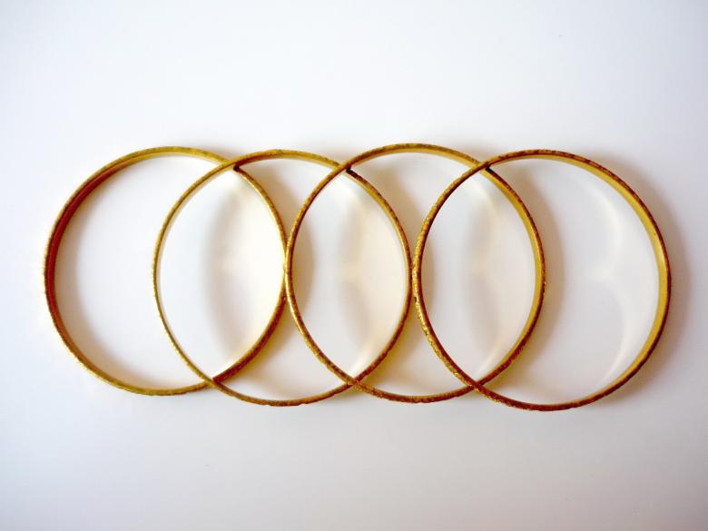 Free stock image of Gold Bangles created by Bilal Aslam