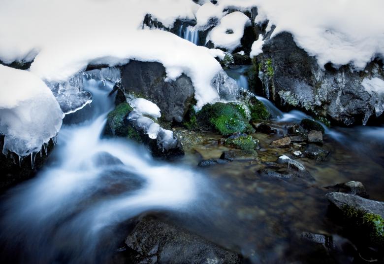Free stock image of Frozen River created by James Stewart