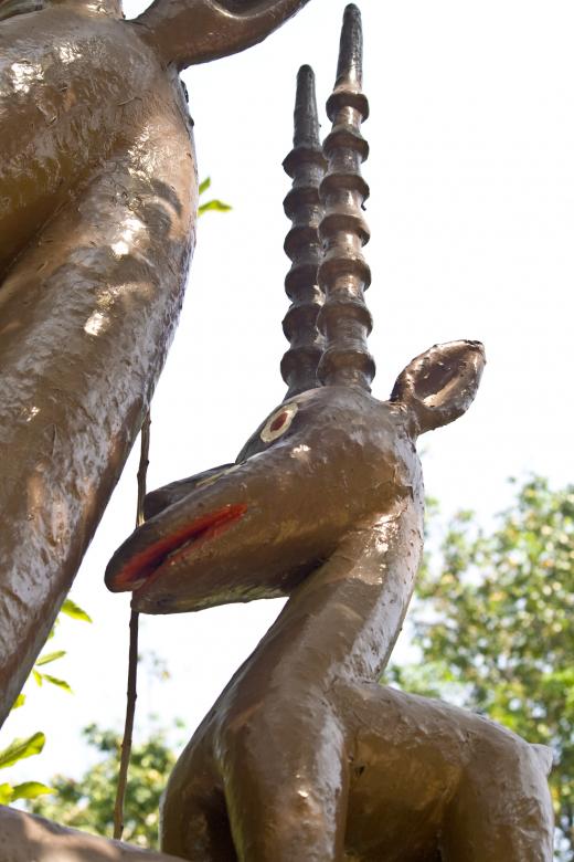 Free stock image of Brown Statue created by linno1234