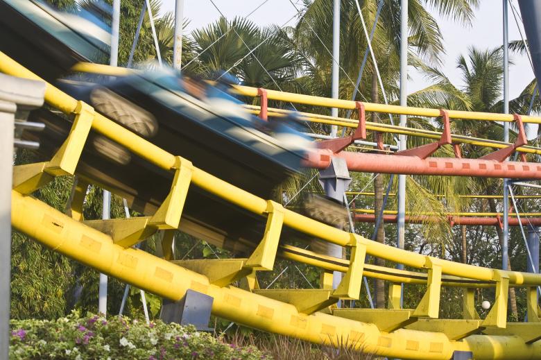Free stock image of Rollercoaster Track created by linno1234