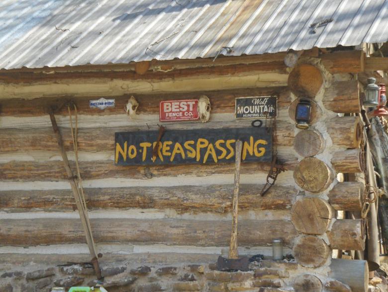 Free stock image of No trespassing created by Stephen Rayburn