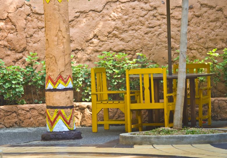 Free stock image of Andirondack Chairs created by linno1234