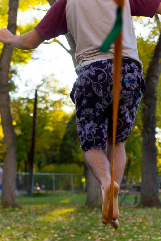 Free stock image of Male Walking Slackline created by James Stewart