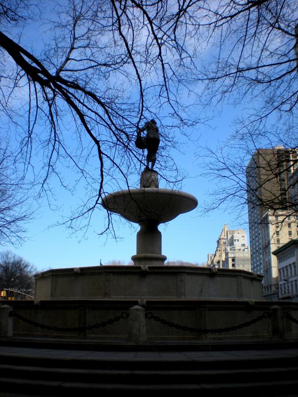 Free stock image of NYC Fountain created by Brian