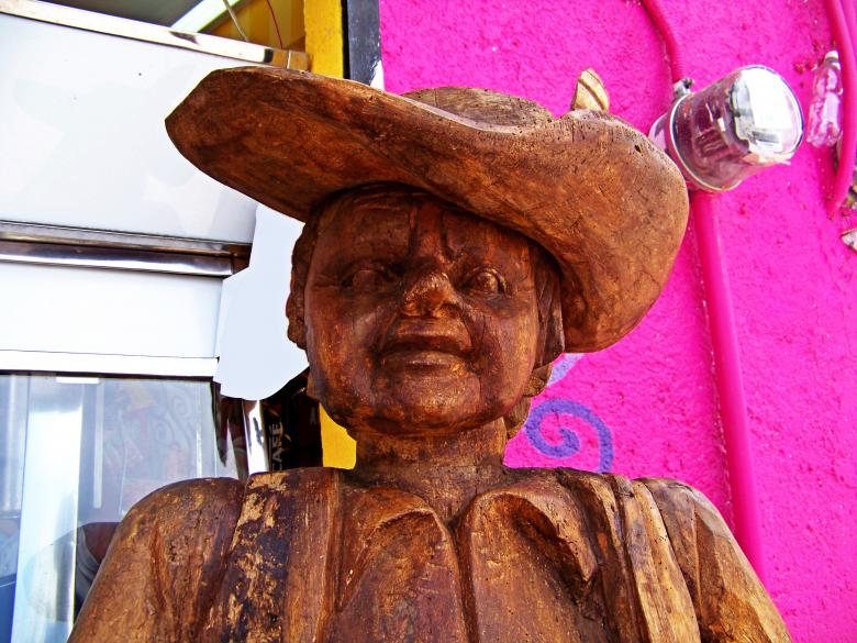Free stock image of Sancho Panza esculpture created by homero chapa