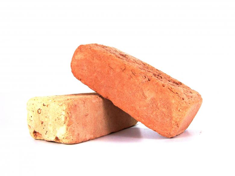 Free stock image of Red brick on a white background created by homero chapa