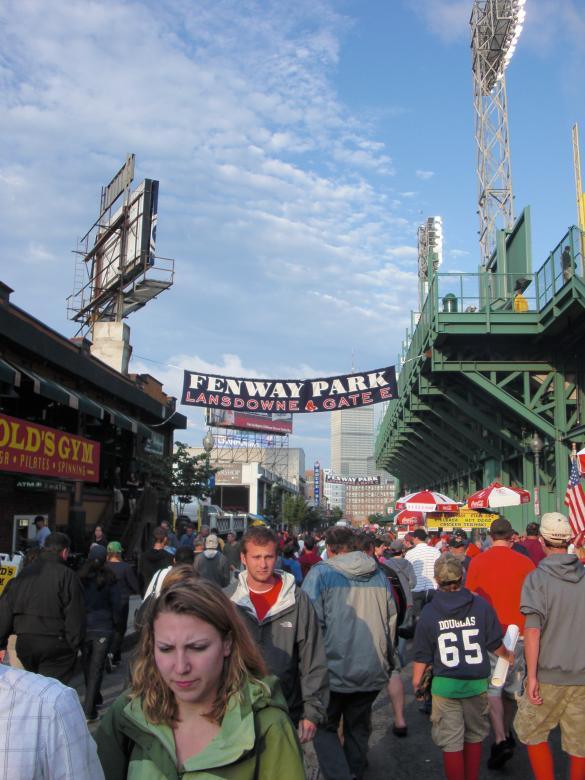 Free stock image of Fenway Baseball Game created by Brian