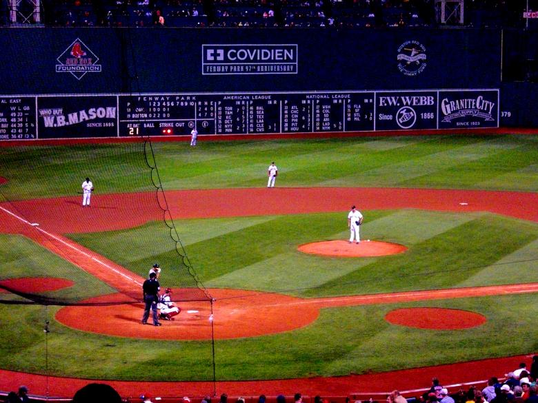 Free stock image of Fenway Baseball Game created by Brian