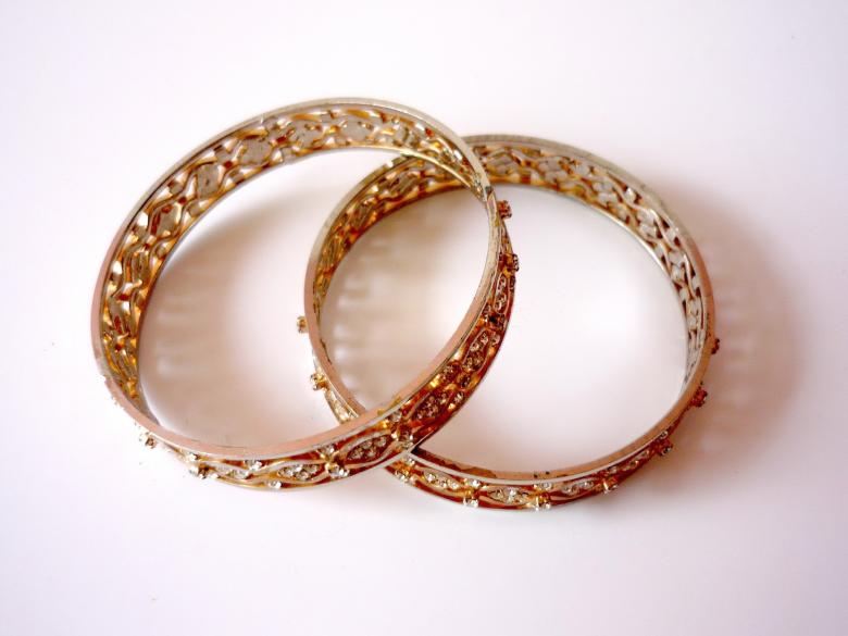 Free stock image of Gold Bangles created by Bilal Aslam