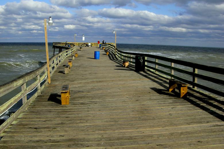 Free stock image of The Warped Avalon Pier created by Brian