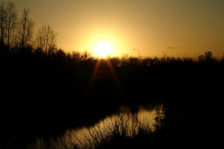 Free stock image of Sunset created by Christopher Eastham