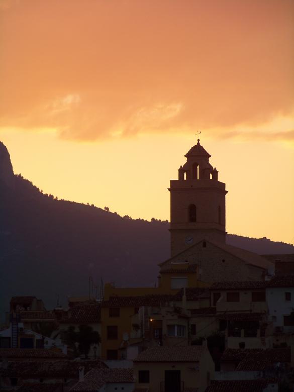 Free stock image of Spanish sunset created by Graham Briggs