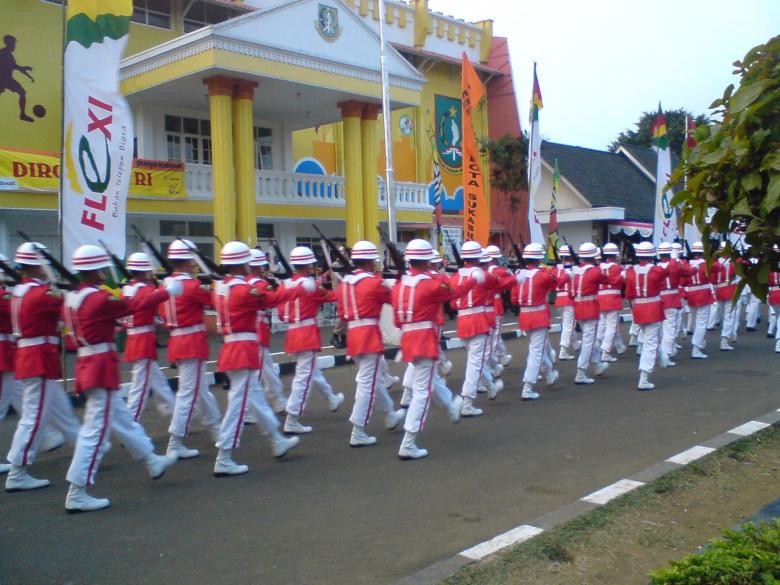 Free stock image of Pasukan Pengiring Bendera created by Devi Slamet