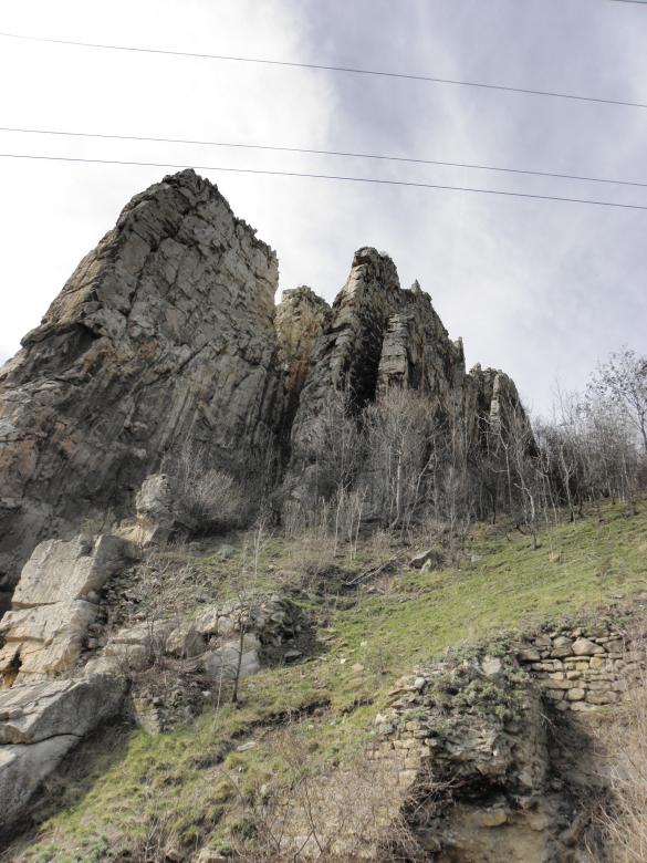 Free stock image of Ritlite-rock formation in the Iskar Gorg created by Yuliy Ganev