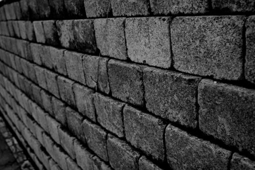 Dark brick wall texture - Free Stock Photo