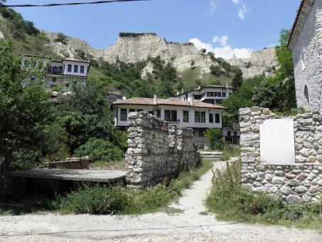 Free Stock Photo of Old houses in Melnik