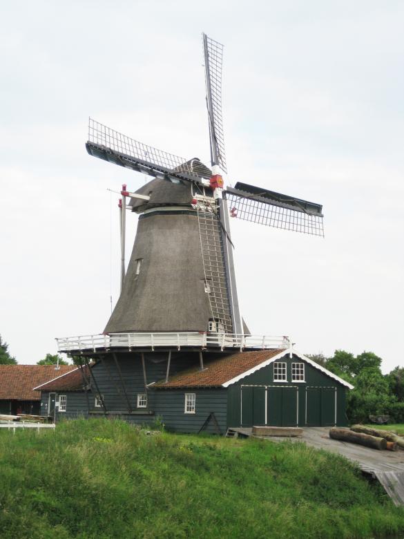Free stock image of Dutch mill created by Ilma Massink