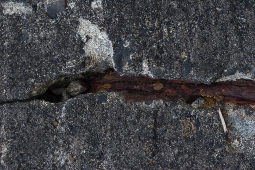 Free Stock Photo of Cracked Concrete Texture
