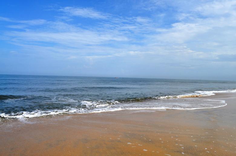 Free stock image of Blue sea created by Sainath Chillapuram