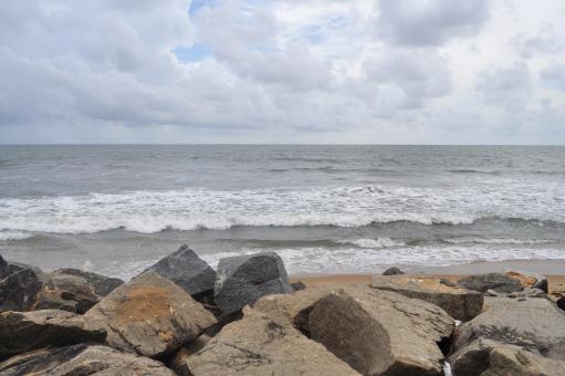 Stones on the beach - Free Stock Photo