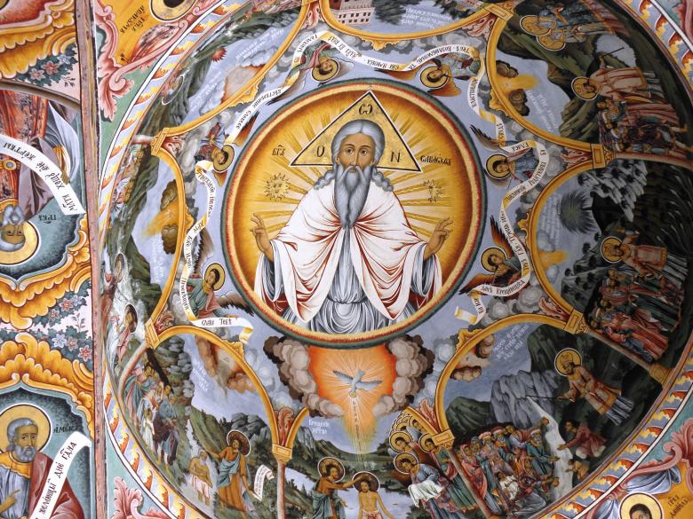 Free stock image of Frescoes from Rila monastery created by Yuliy Ganev