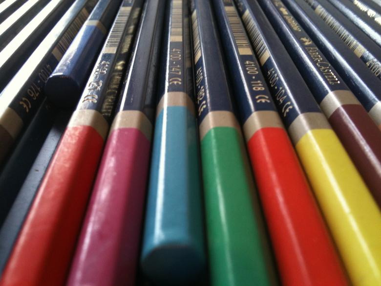 Free stock image of Watercolor pencils created by Stéphanie Ghesquier
