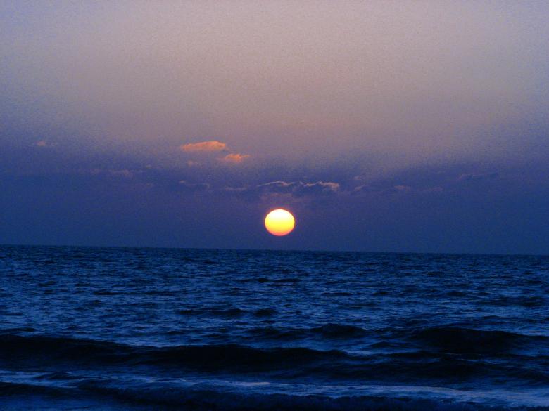 Free stock image of Sunset at the beach created by Saiyed Sajjad Imam Abidi