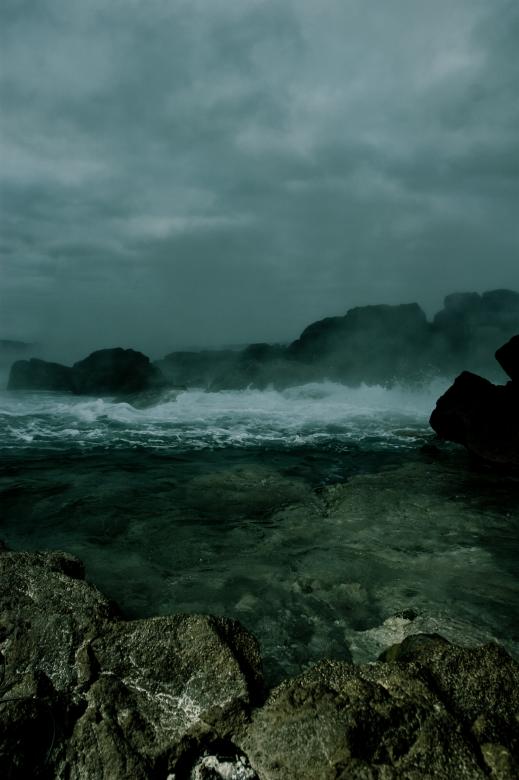 Free stock image of Water meets Ocean created by Bjorgvin