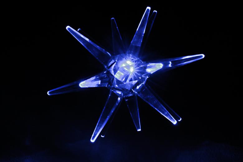 Free stock image of Blue Star created by john arbouw