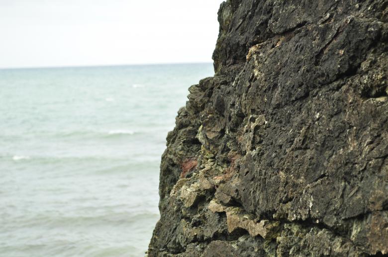 Free stock image of Rugged sea rocks created by Eduardo Cleofe