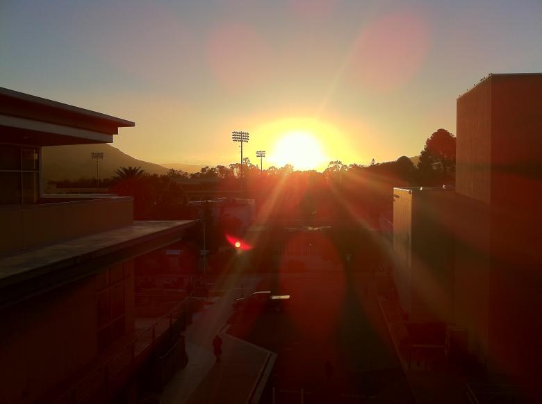 Free stock image of Sunset created by Trent Ellingsen